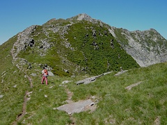 Inizia la salita al Pizzo